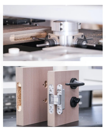 Excitech CNC Ratkaisu integroituun oven, seinän ja kaapin tuotantoon.