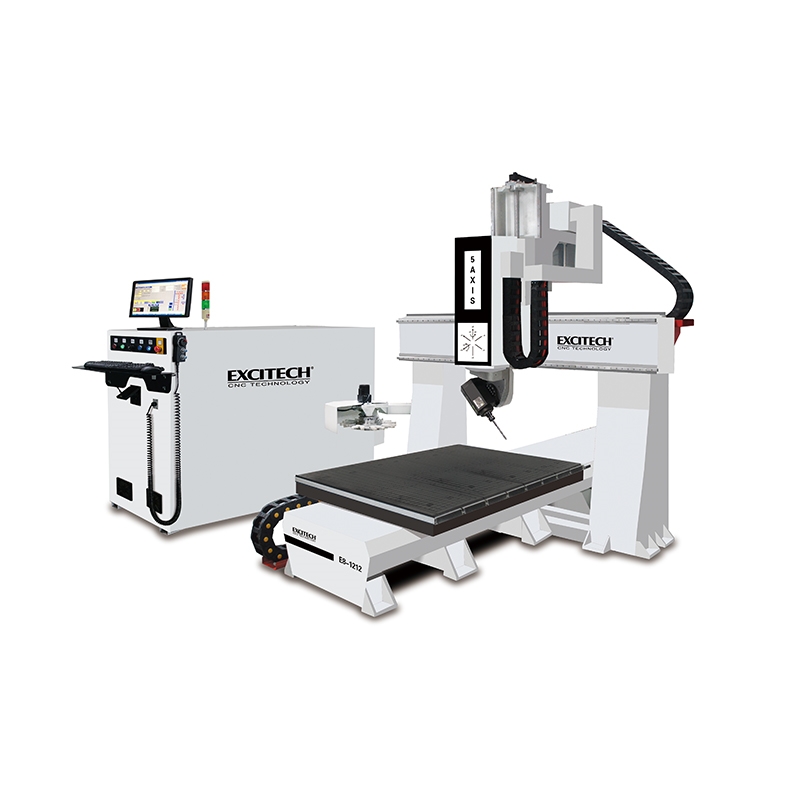 5-akselinen CNC-jyrsinkone puunveistoon